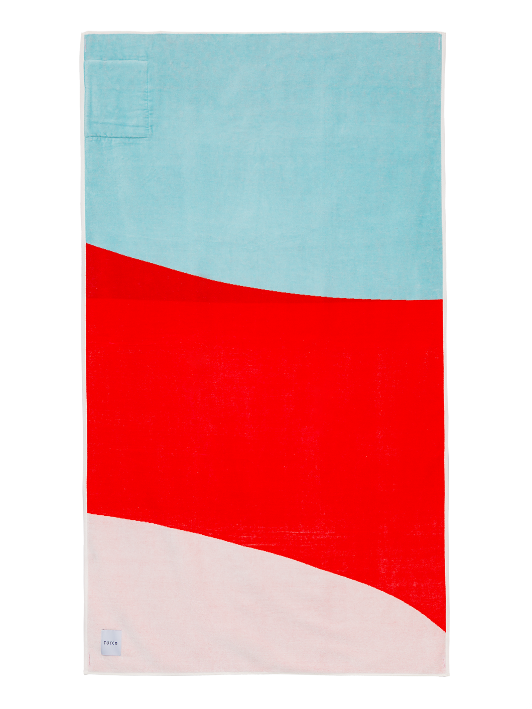 Premium Connectable Beach Towel Berry