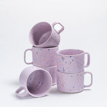 Load image into Gallery viewer, Extragrosse Tasse Konfetti lilac
