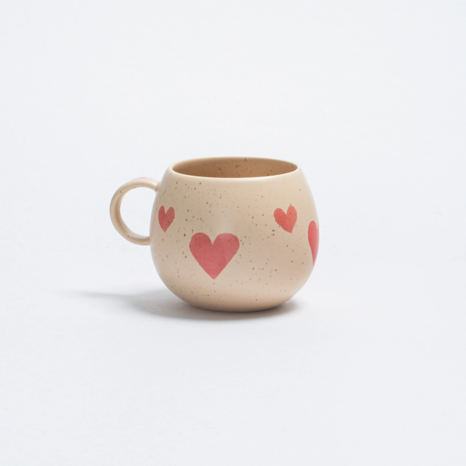 Grosse Tasse Bola Happy Hearts